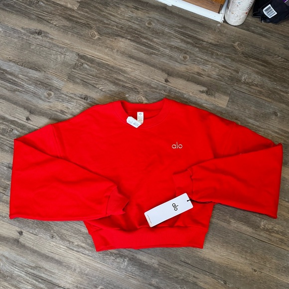 BNWT. Cropped Accolade Crewneck. - Picture 2 of 2